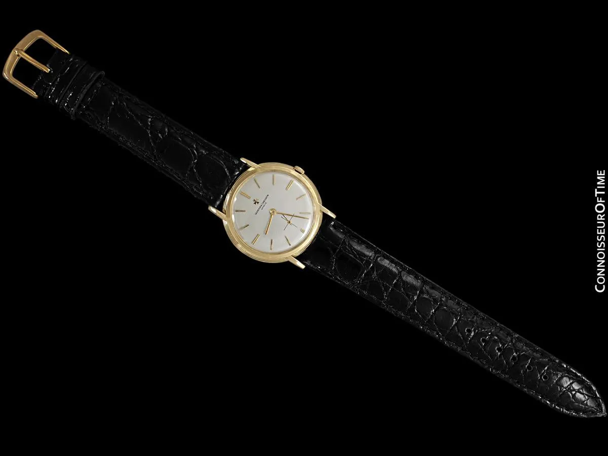 1960's Vacheron & Constantin Vintage Mens Watch with Tiered Case, Cal. K1001 - 18K Gold