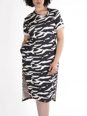 Asymmetric Neckline Dress