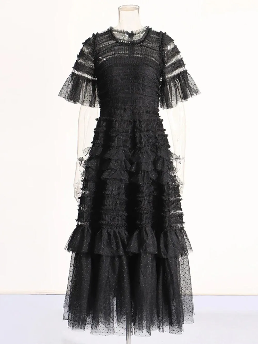 Baylee Fold Chic Midi Dress
