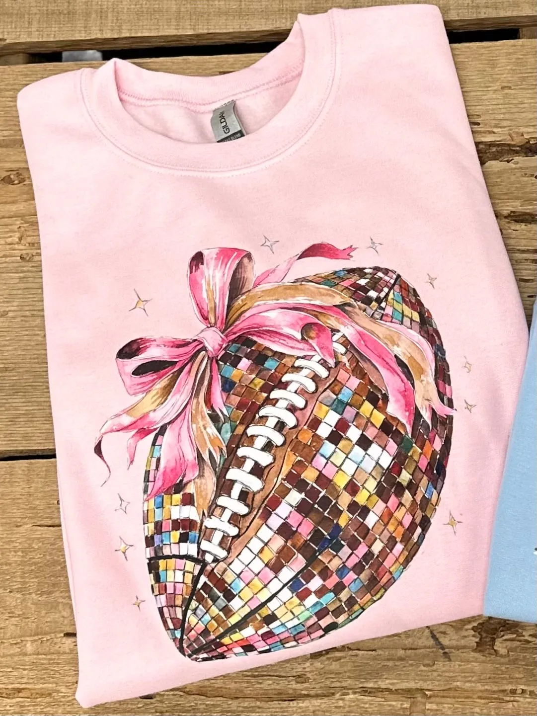 Bling Football Sweatshirt