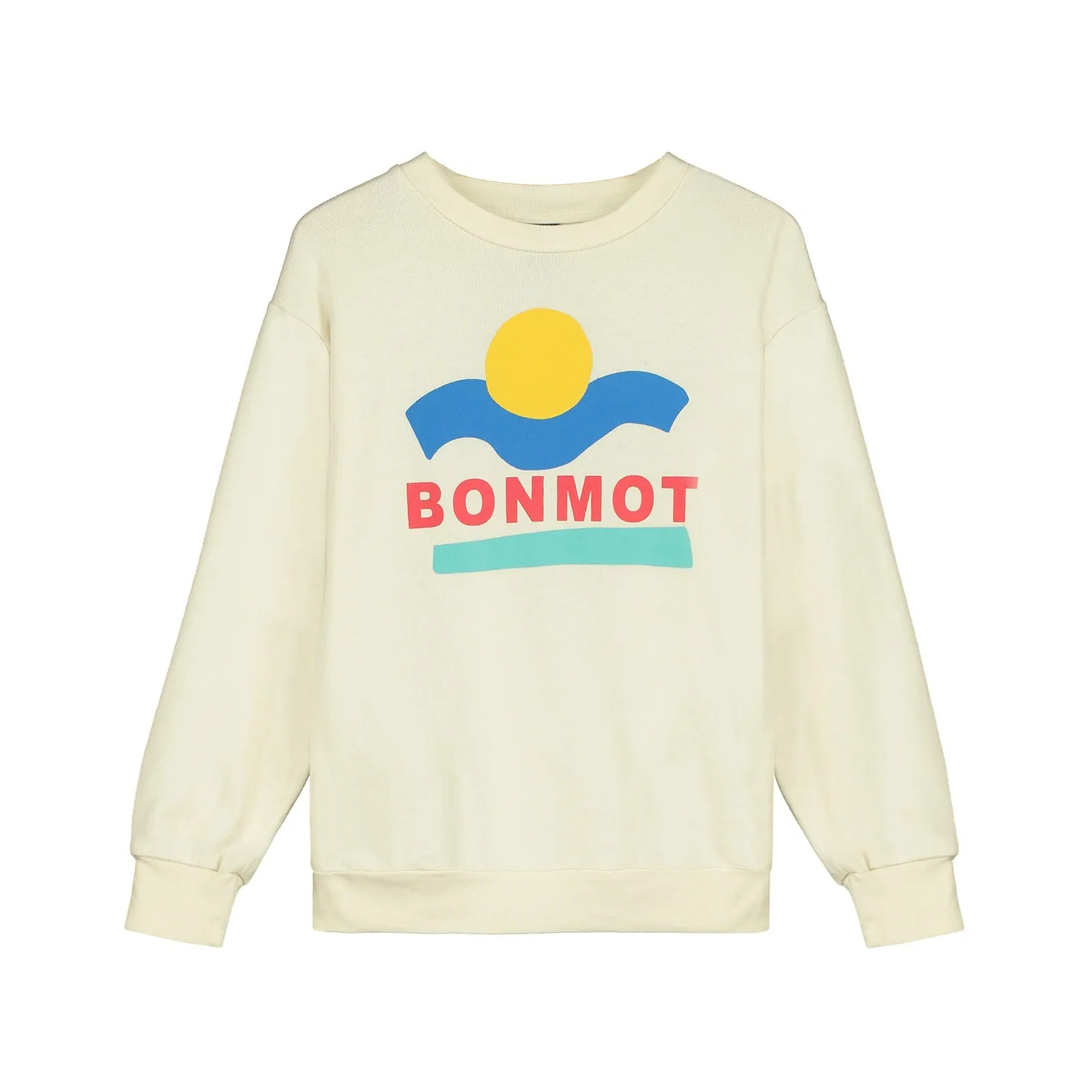 BONMOT IVORY SENSET SWEATSHIRT