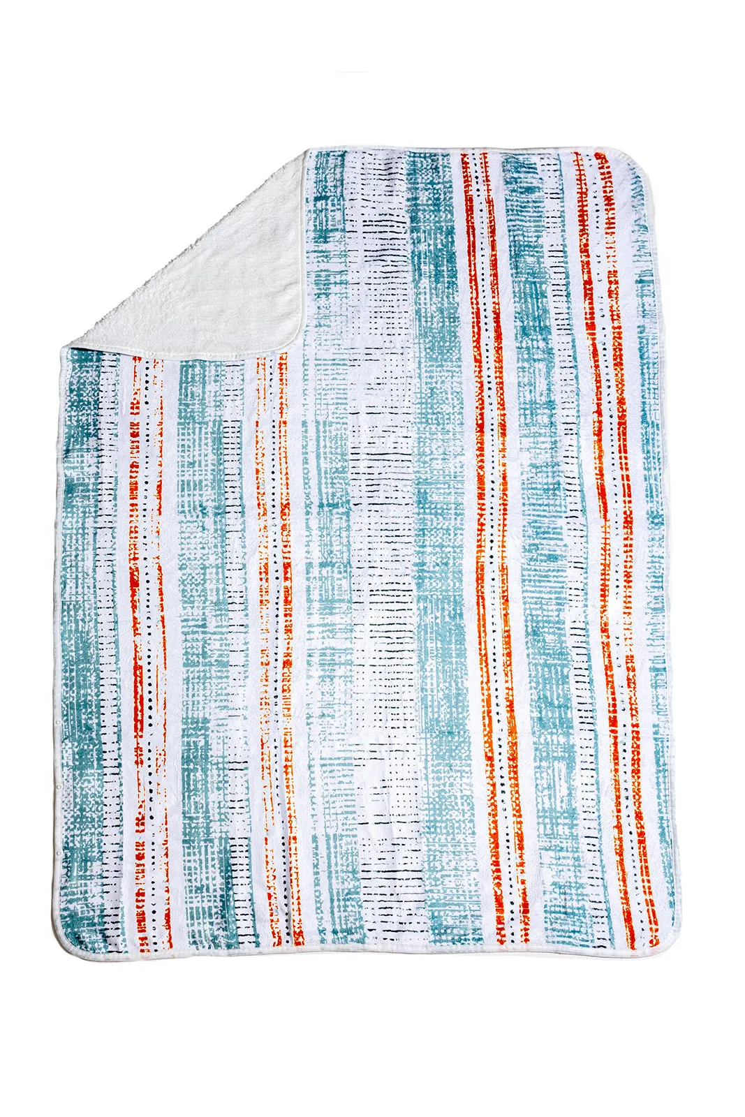 Bundle - Orange Fleece Blanket, Regular