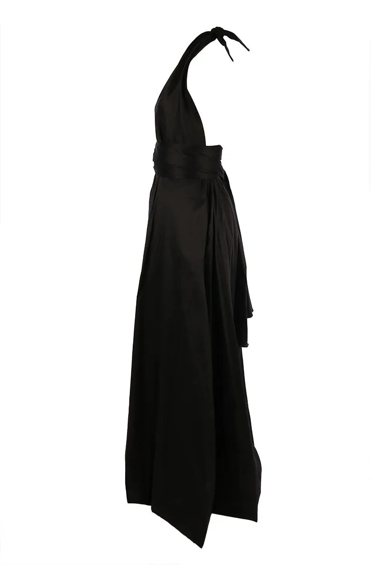 Cameo Bubble Gown in Black