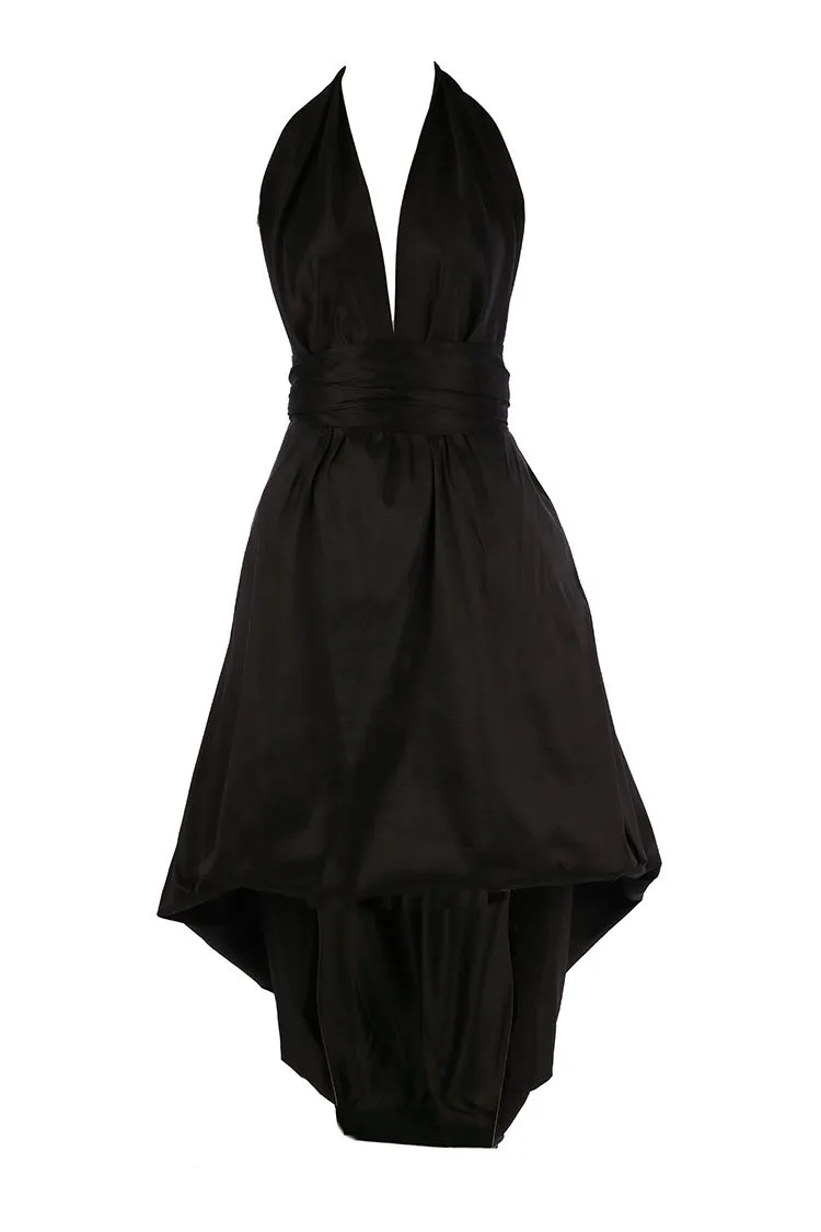 Cameo Bubble Gown in Black