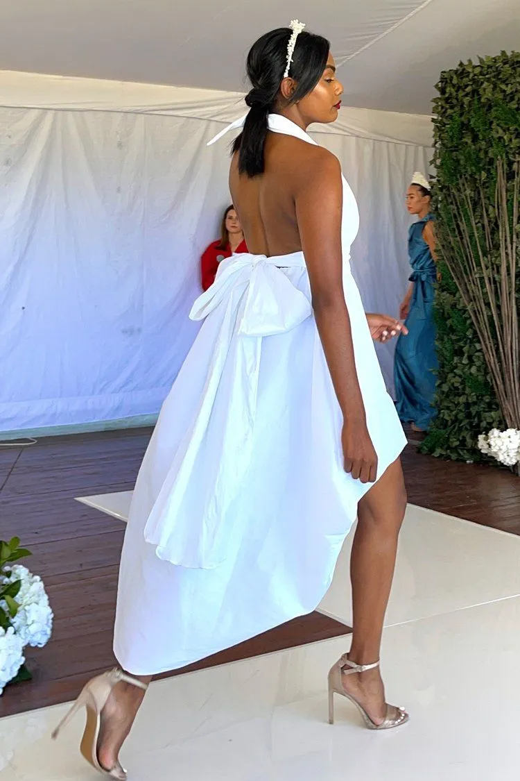 Cameo Bubble Gown in White