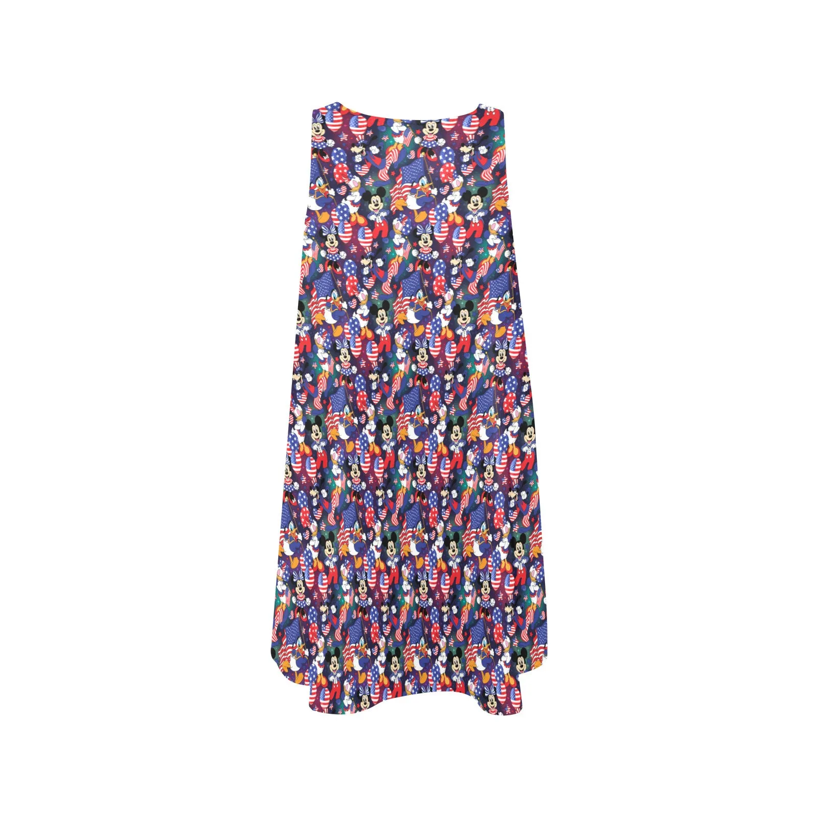Disney America Sleeveless A-Line Pocket Dress