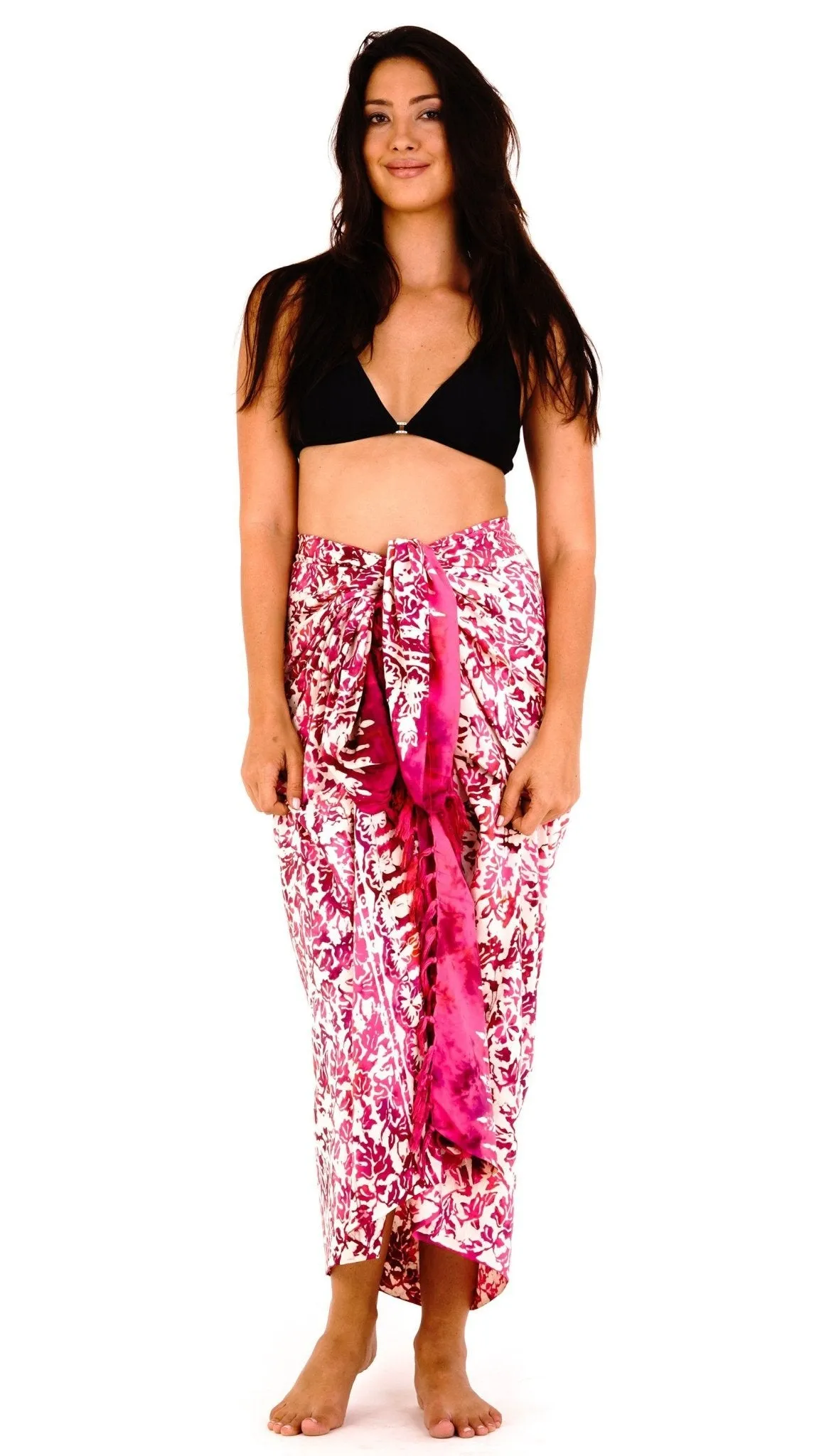 Floral Batik Print Sarong