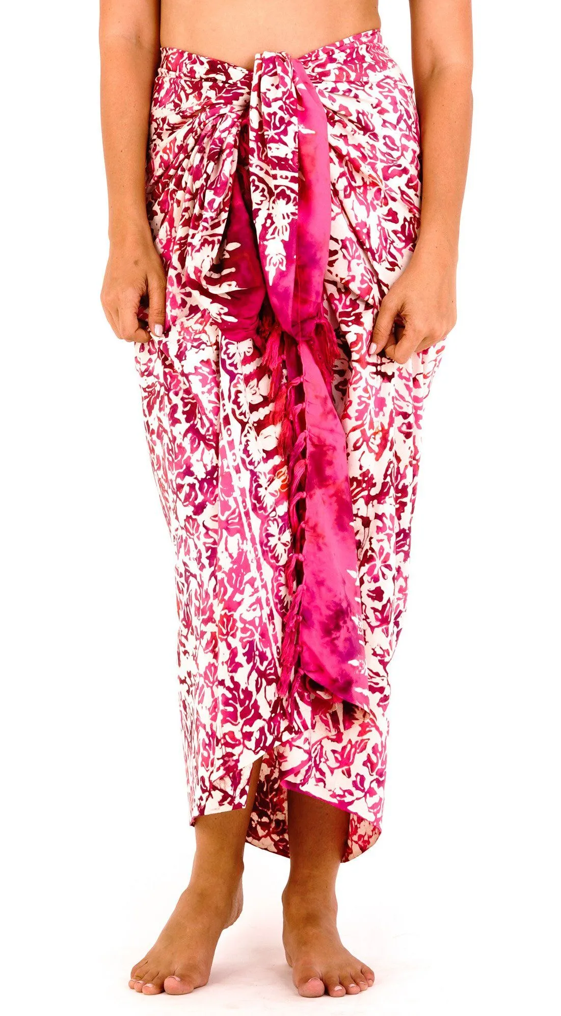 Floral Batik Print Sarong