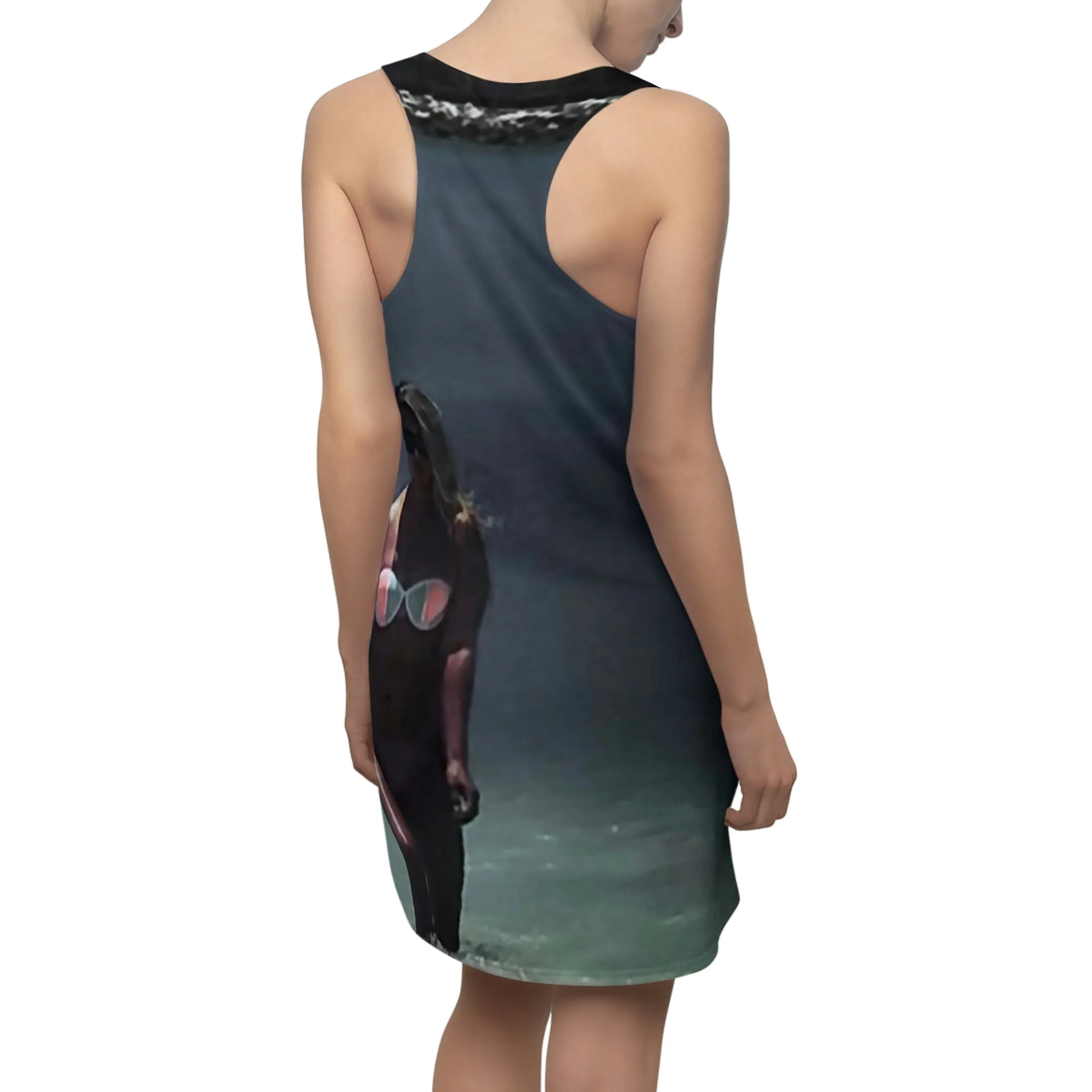 Island Girl Women's Cut & Sew Racerback Dress (AOP)