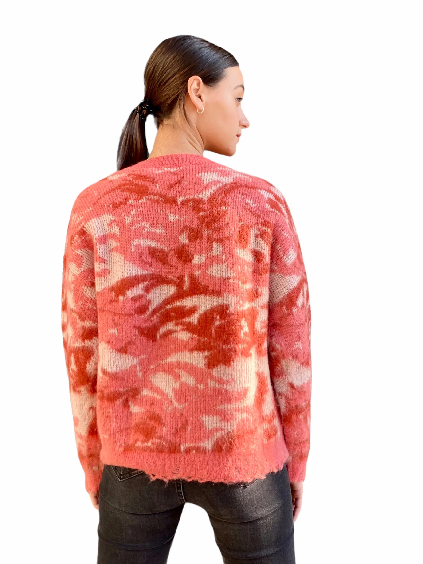 Kontatto coral pullover