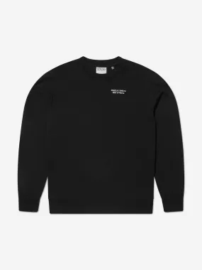 Marcelo Burlon Boys Cotton Crew Neck Logo Sweatshirt