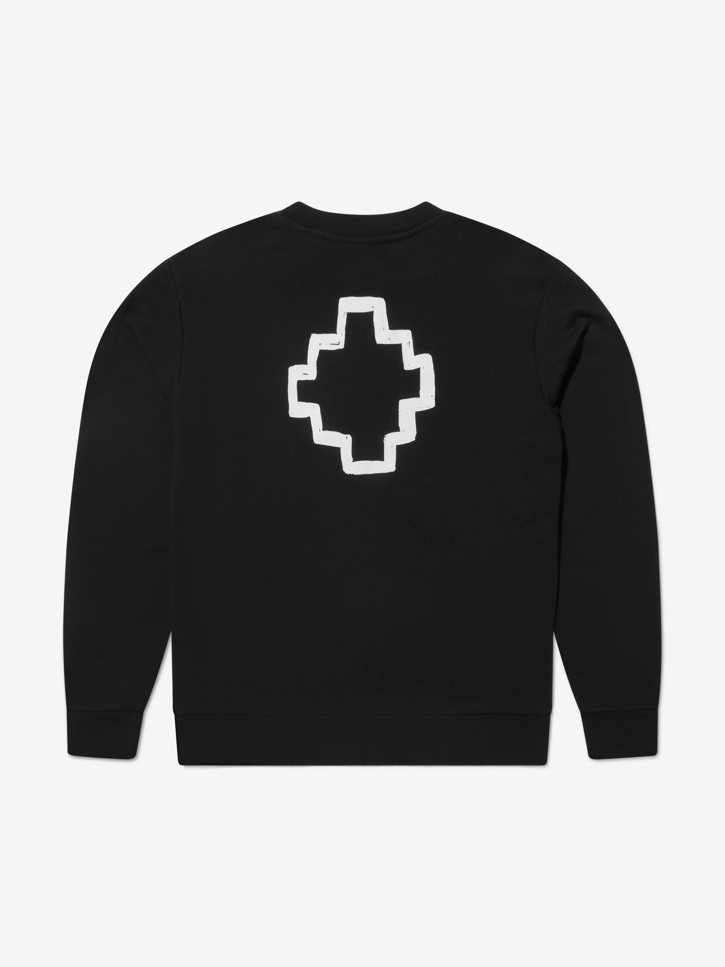 Marcelo Burlon Boys Cotton Crew Neck Logo Sweatshirt