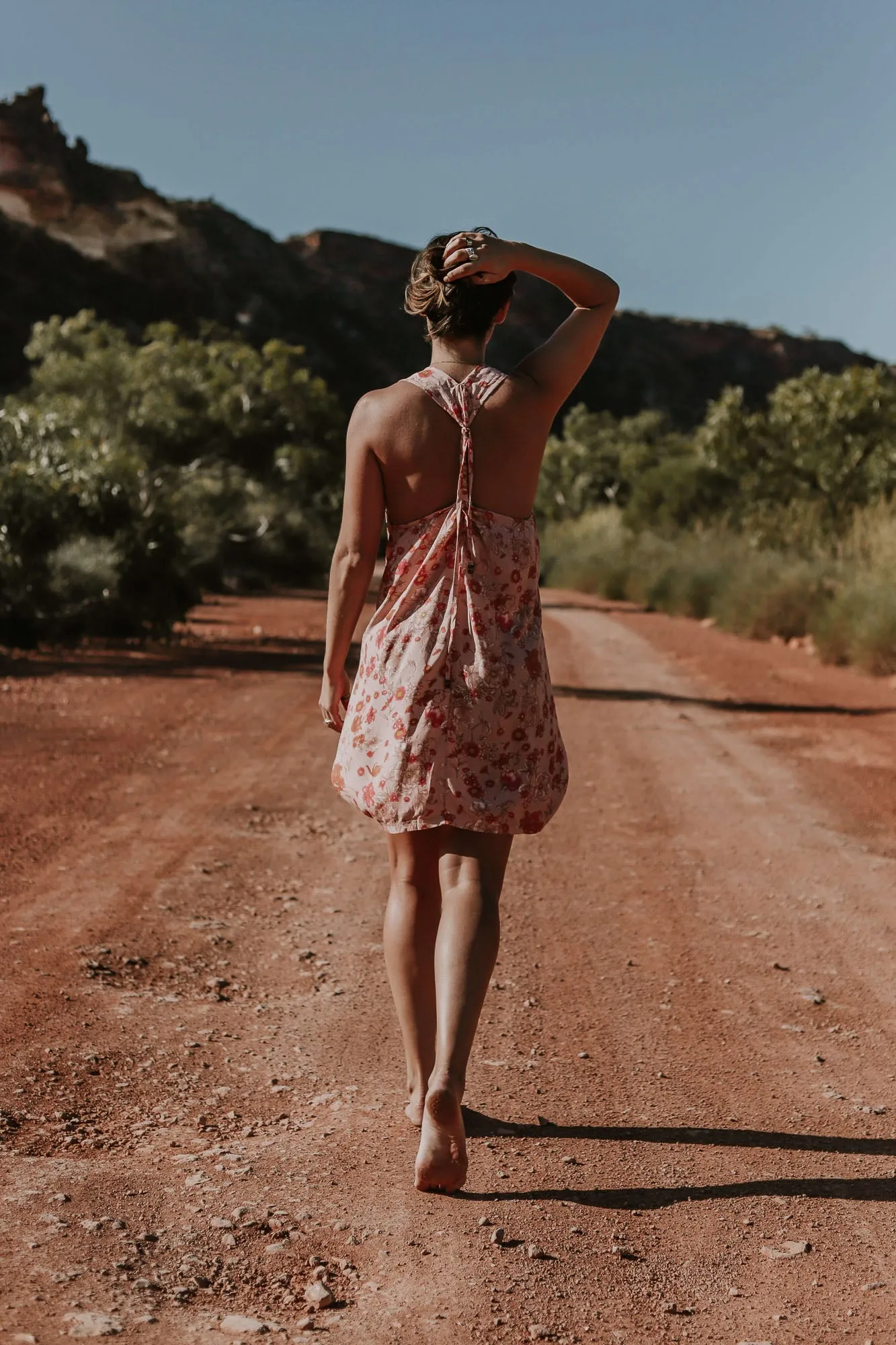 Maxi Wingdress - tea rose