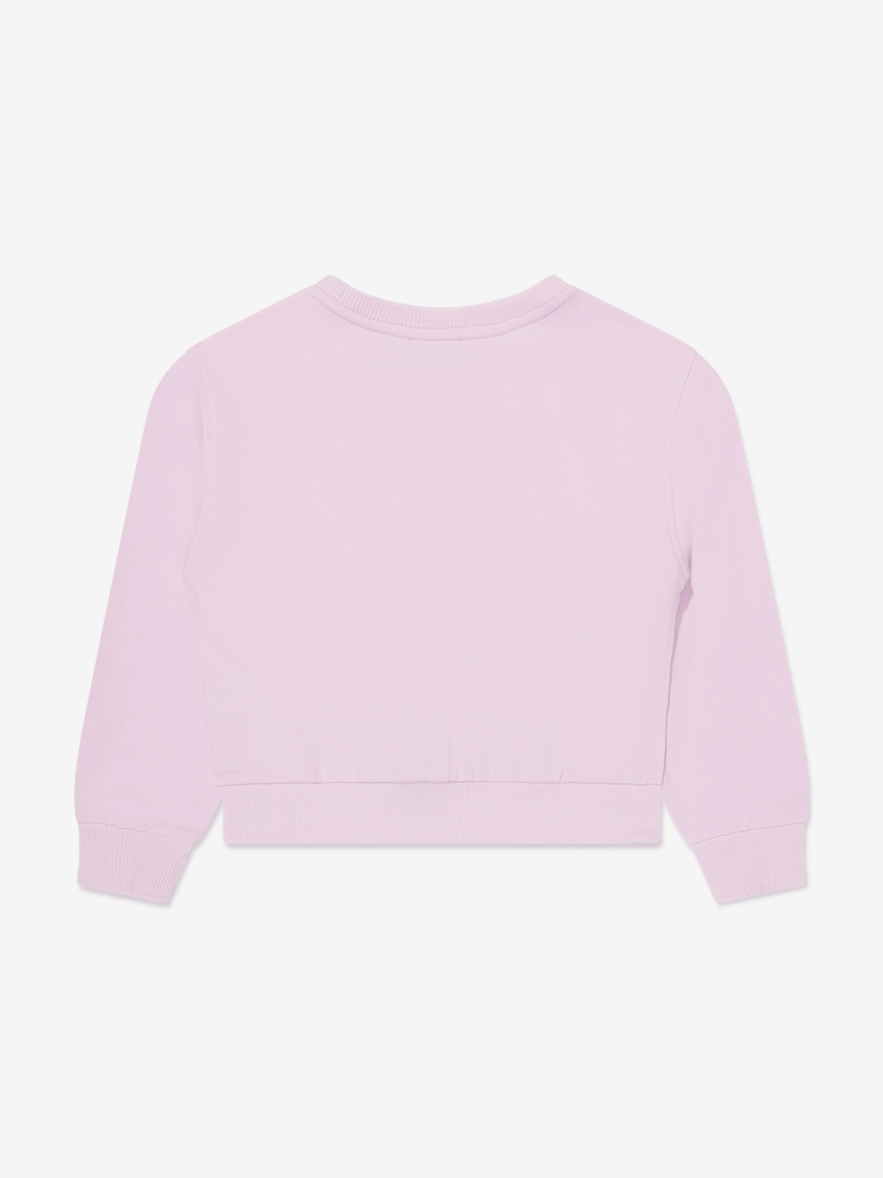 Moschino Girls Teddy Bear Sweatshirt in Pink