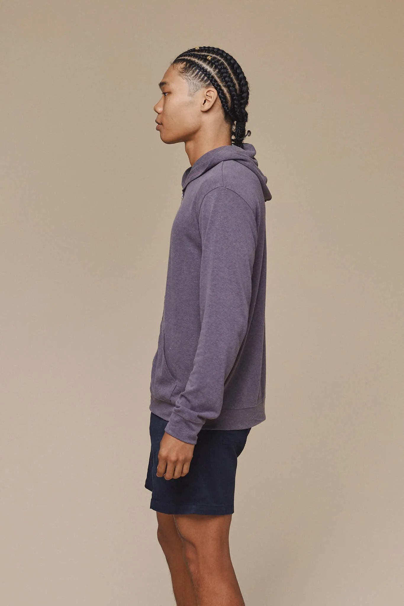 Newport Zip Hooded Long Sleeve
