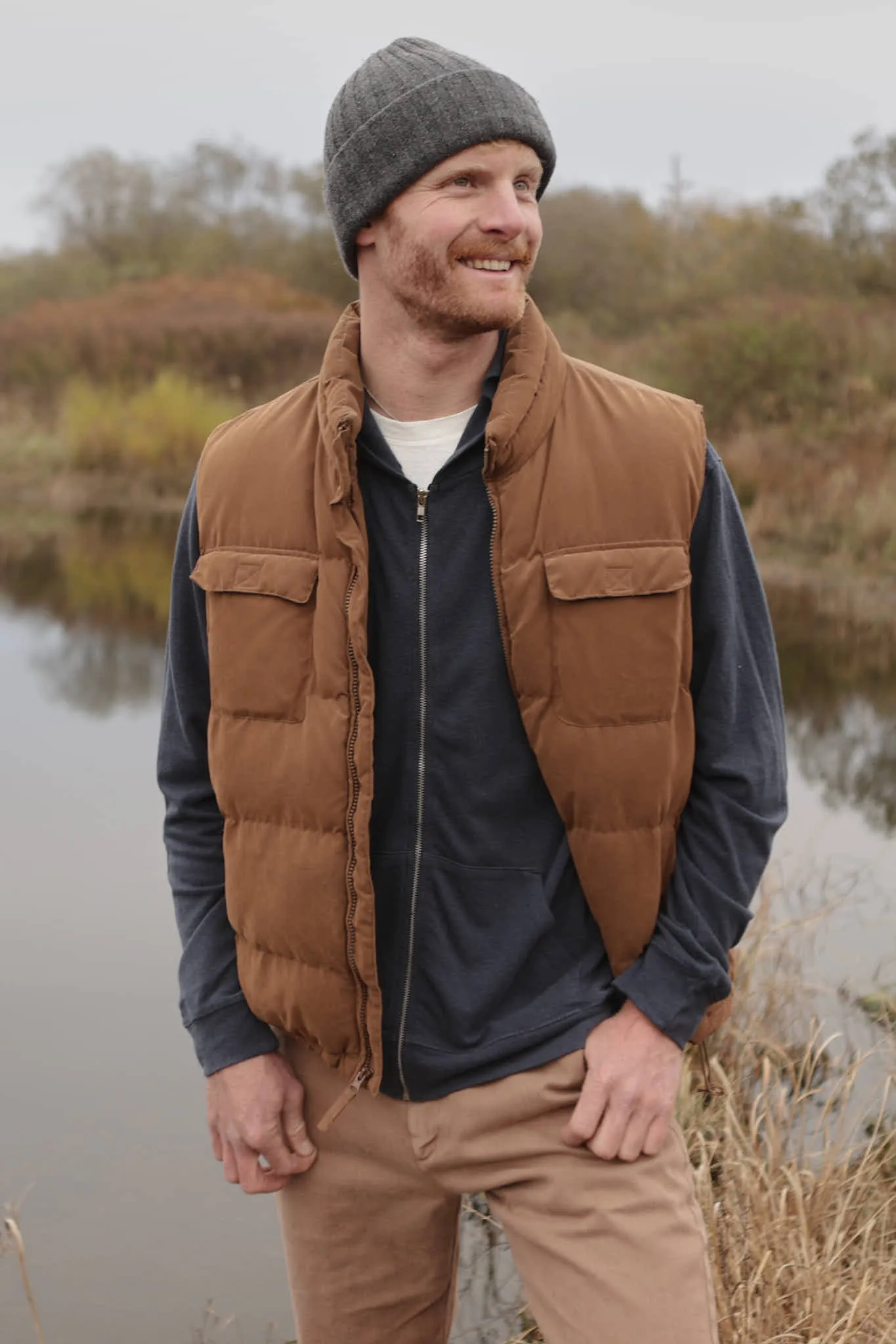 Newport Zip Hooded Long Sleeve