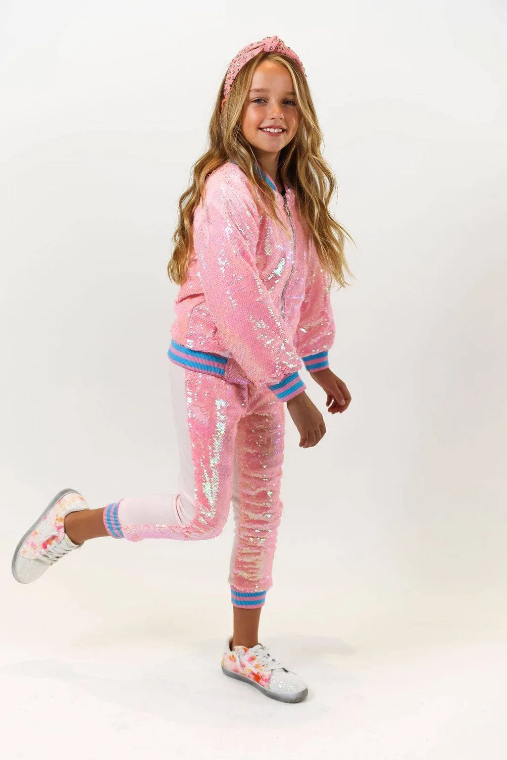 Pretty in Pink Unicorn Sequin Set