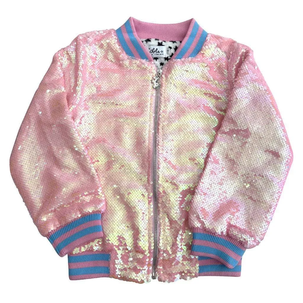 Pretty in Pink Unicorn Sequin Set