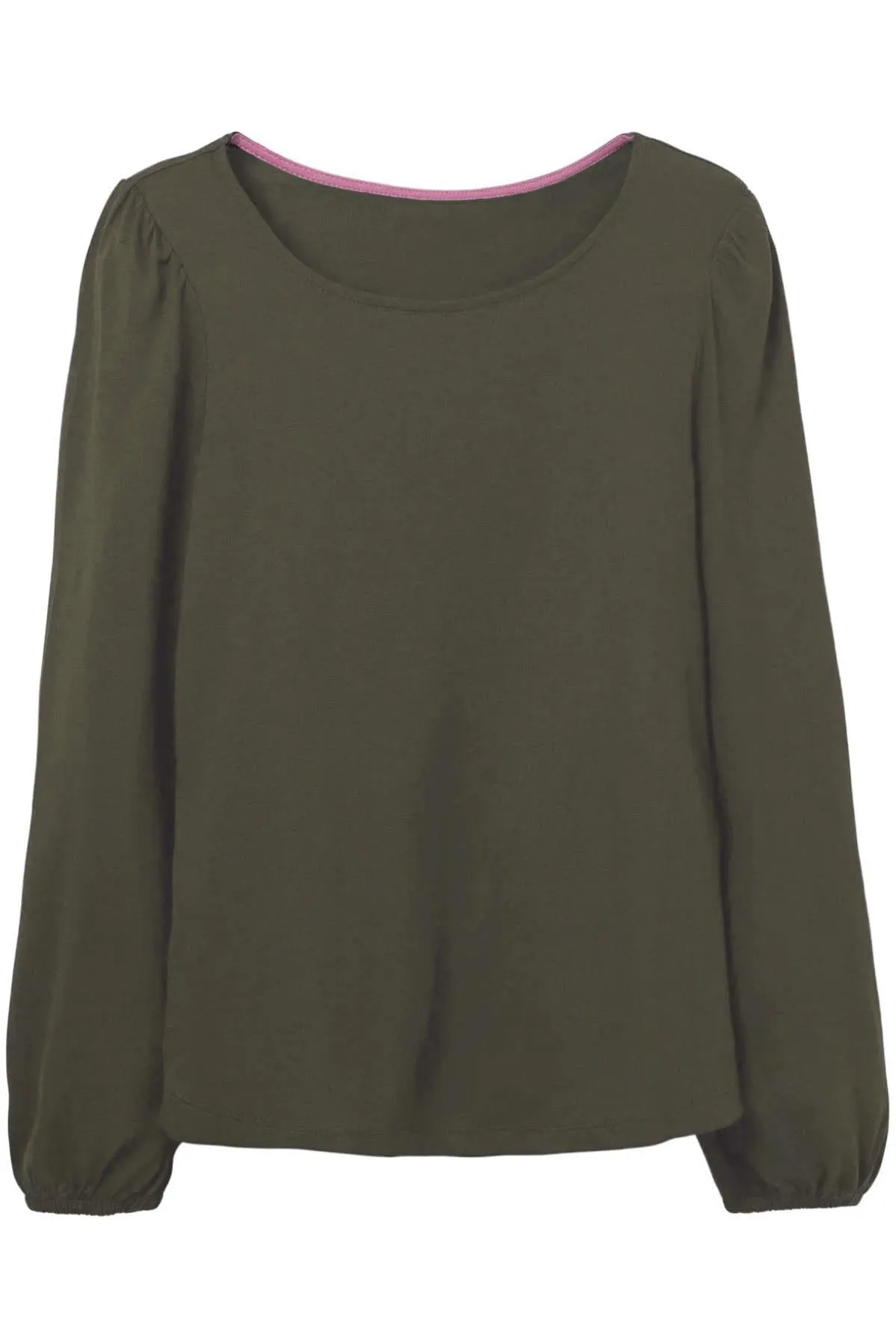 Puff Sleeve Jersey Top