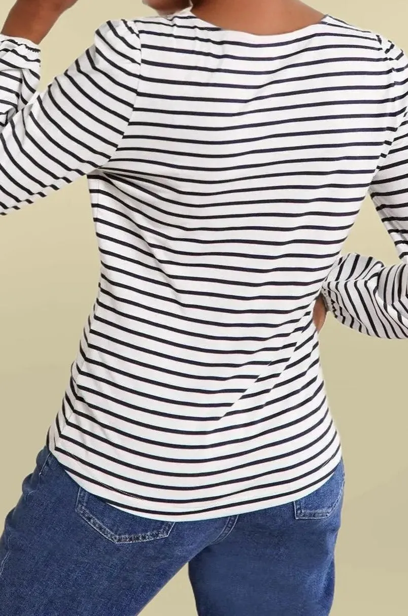 Puff Sleeve Jersey Top