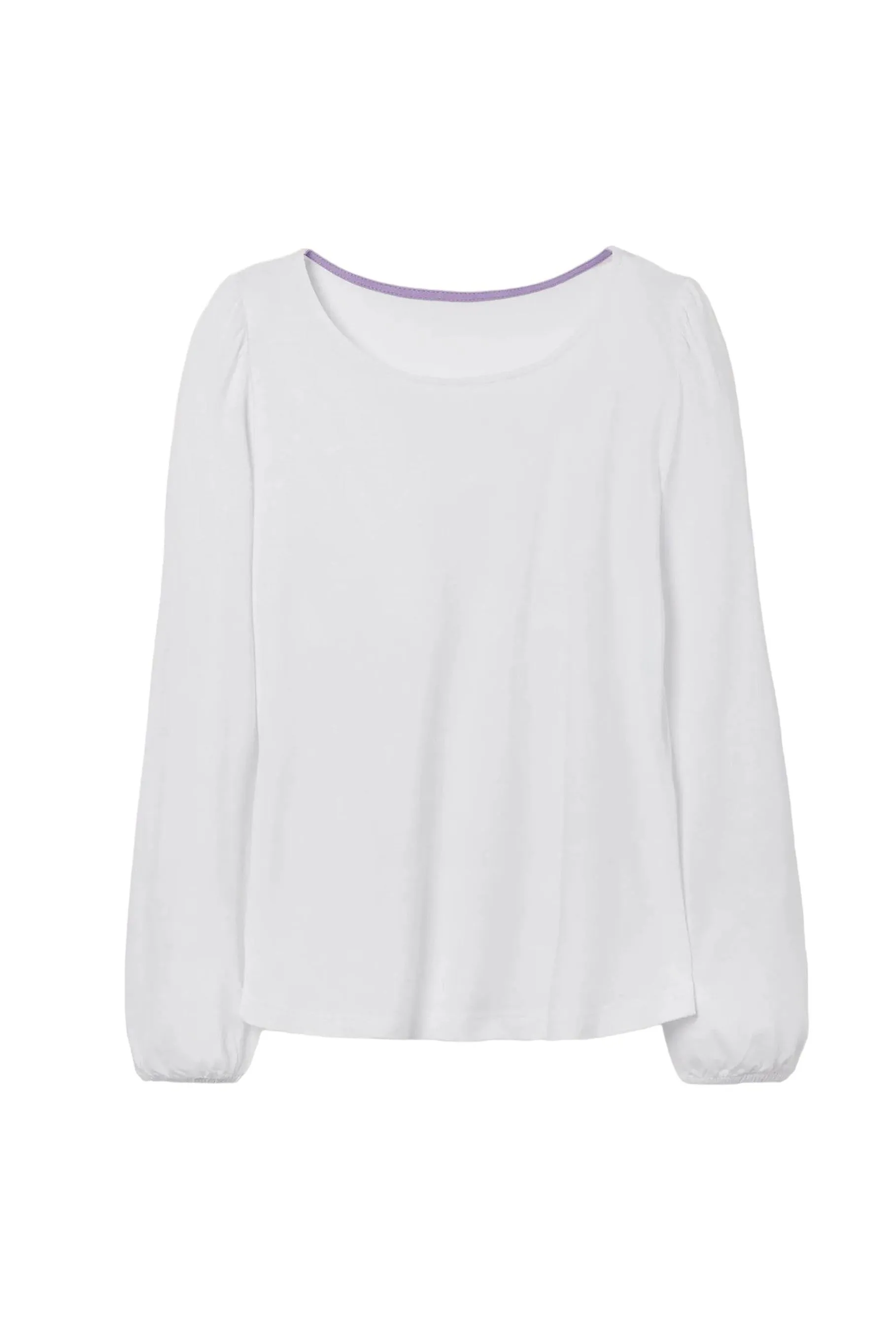 Puff Sleeve Jersey Top