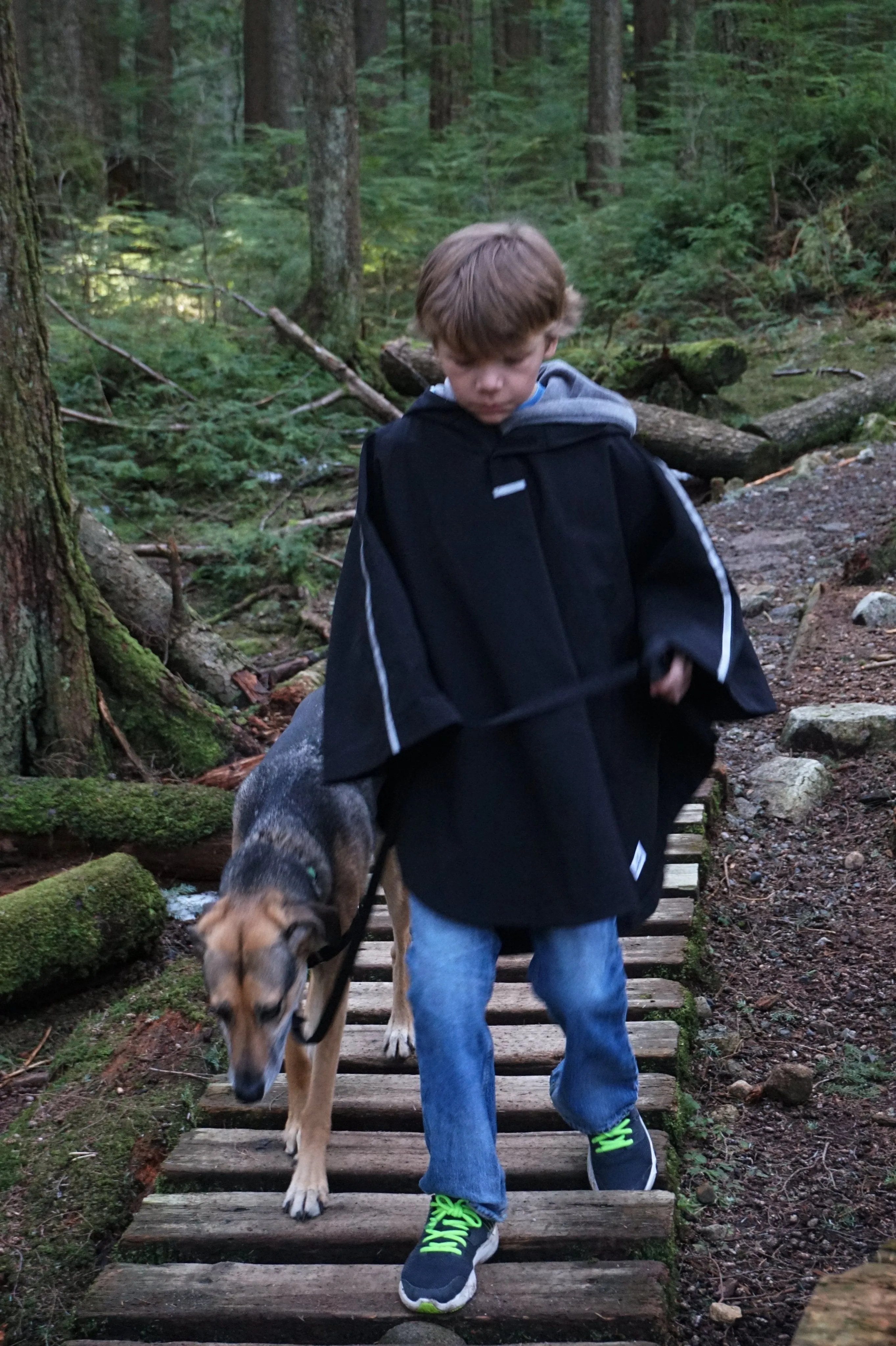 Rain Poncho - Black