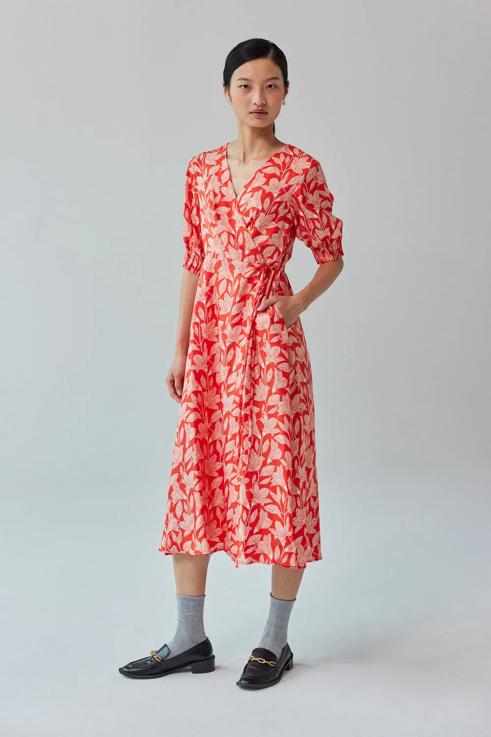 SILK OLIVIA DRESS