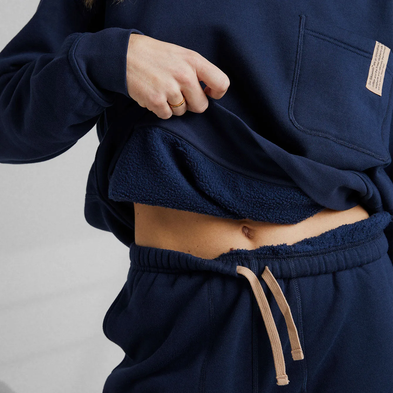 Silksweats™ Reversible Pocket Sweatshirt