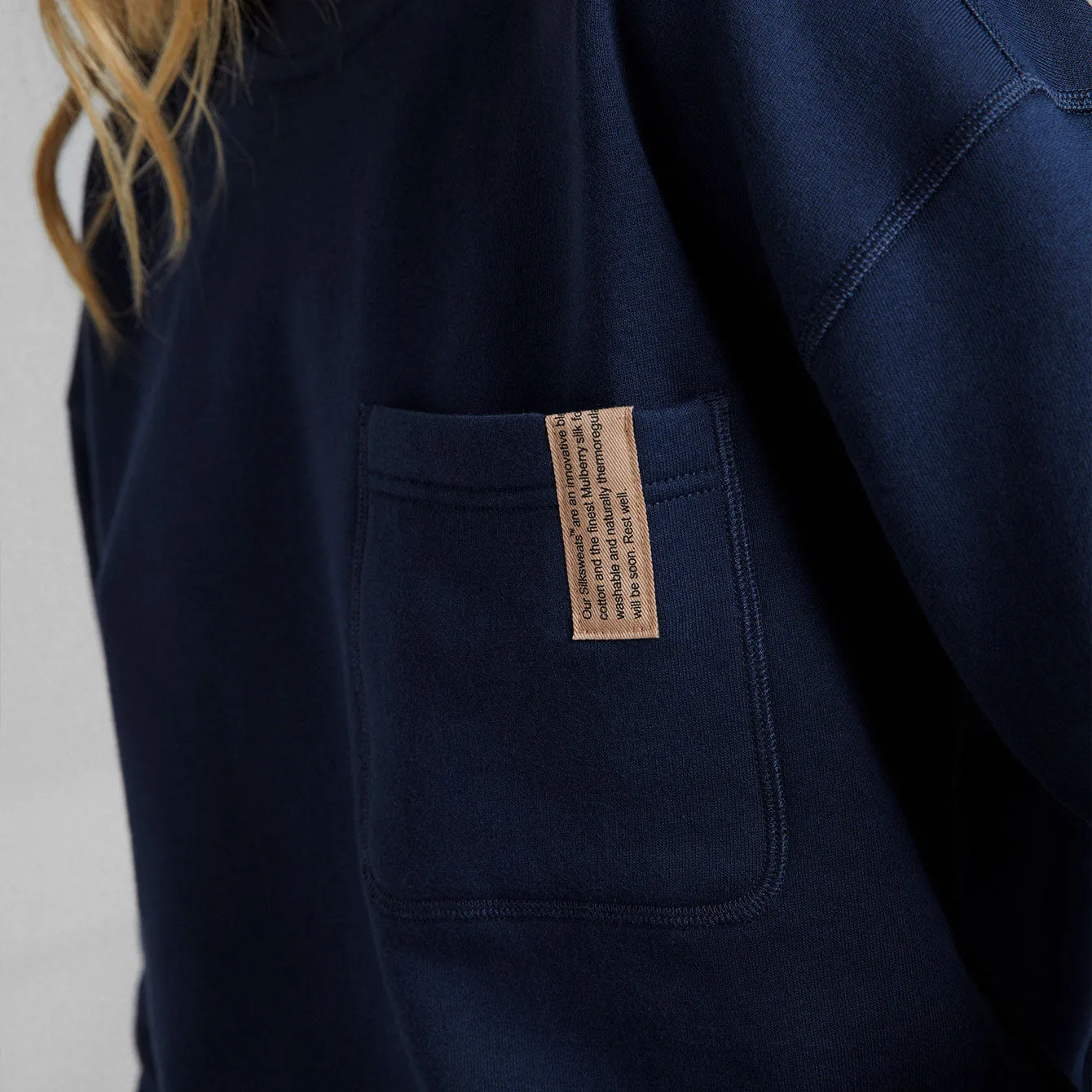 Silksweats™ Reversible Pocket Sweatshirt