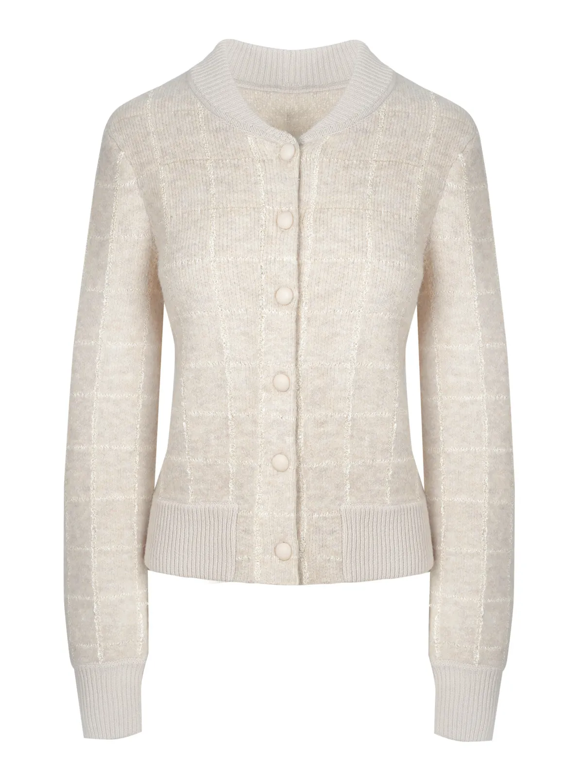 Sylviana Bomber Jacket in Natural Combo
