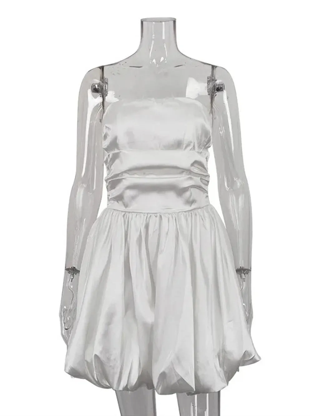 Victoria Off Shoulder Backless Mini Dress