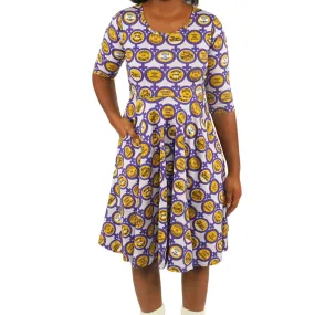 Votes For Women Twirl Dress (Larger Print) [FINAL SALE]