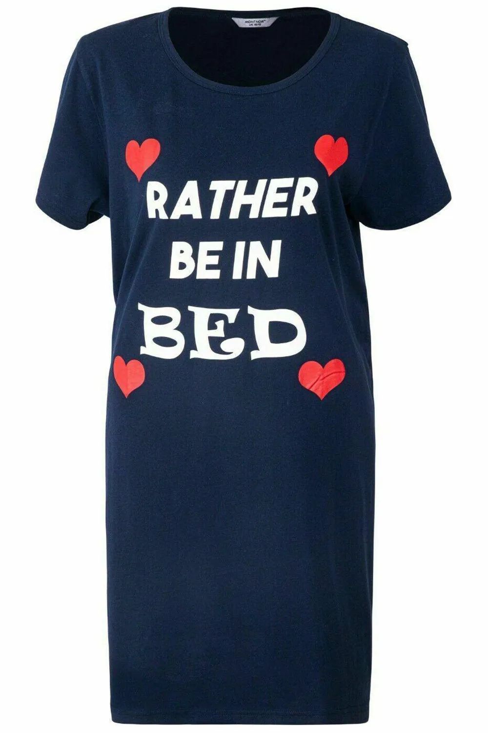 Women Short Sleeve Cotton Nighty - UK 8/10