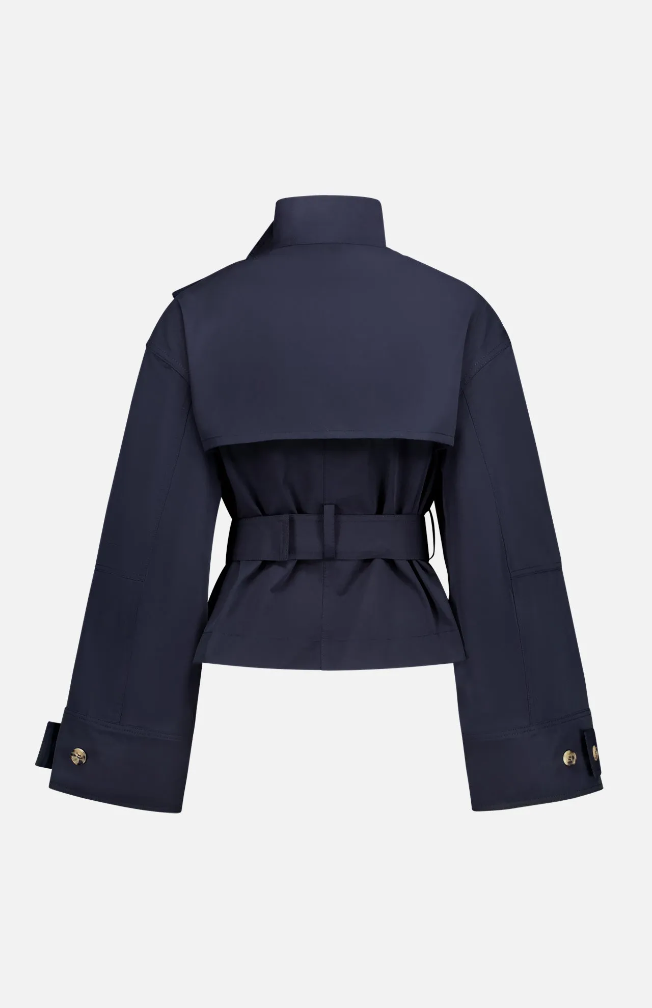 Wrap Trench Jacket